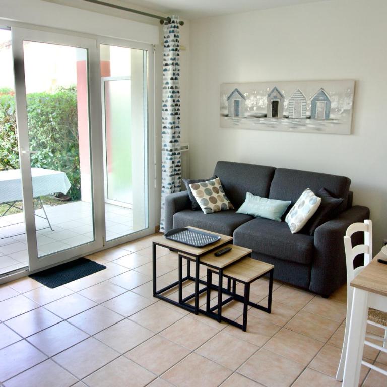 Les Océanes, Quartier Arago, au calme, plage & remblai à 1km, 4 pers - Apartment mit 1 Schlafzimmer - 7