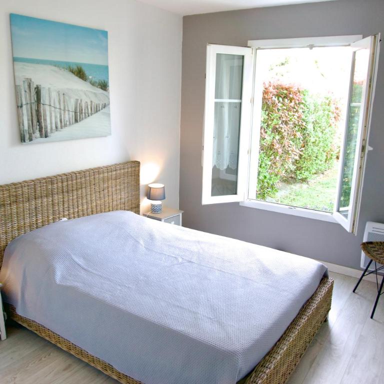 Les Océanes, Quartier Arago, au calme, plage & remblai à 1km, 4 pers - Apartment mit 1 Schlafzimmer - 8