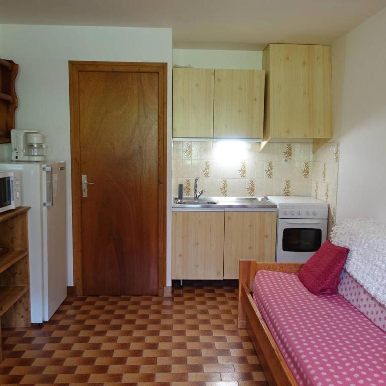 Charmant appart 30m², 2 étoiles, 4 pers, pied des pistes, balcon sud, parking, Arêches à 3km - Appartement 1 Chambre - 11