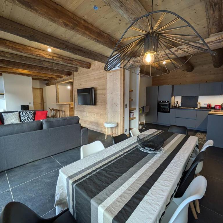 Chalet lumineux à Arêches-Beaufort avec terrasse et cuisine équipée - FR-1-342-332 - Appartement - 21