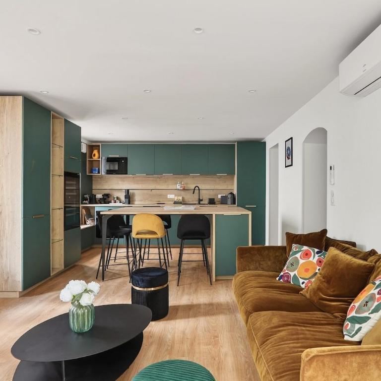 Magnifique maison avec parking à 50m de la plage - Maison 3 Chambres - 6