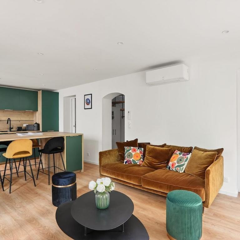 Magnifique maison avec parking à 50m de la plage - Maison 3 Chambres - 13