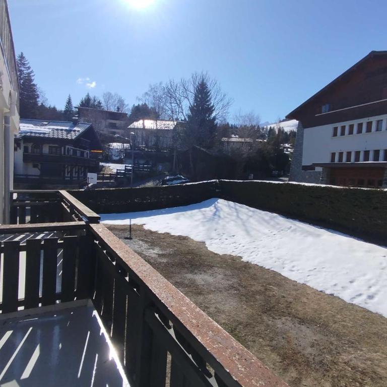 Studio avec balcon et parking à Megève - Appartement - 11