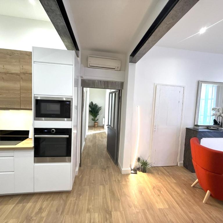 T3 cosy Nîmes centre - Parking - Arènes à pied - Climatisé - Apartamento de 2 dormitorios - 5