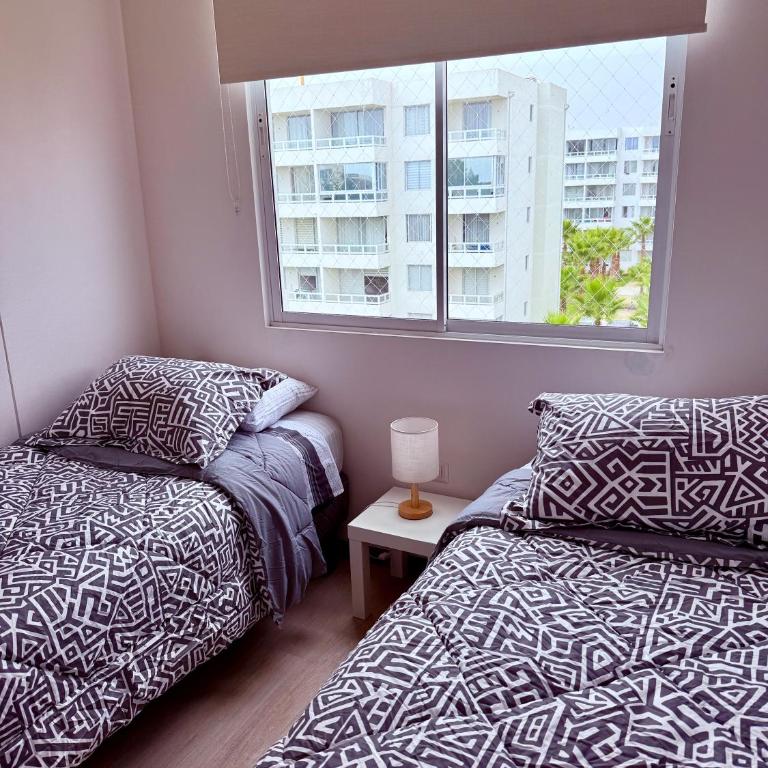 Departamento en La Serena Condominio Distrito Verde Cercano al Faro - Two-Bedroom Apartment with Balcony - 32