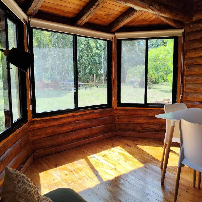 Cabaña a estrenar en el bosque, con pileta privada - Casa con 1 dormitorio - 40