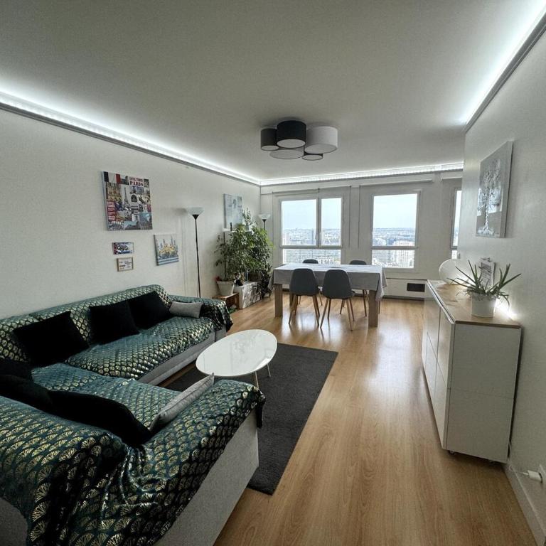 Avenue d'Italie - CI - Stylish 24th-floor apartment with Paris views - Appartement - 11