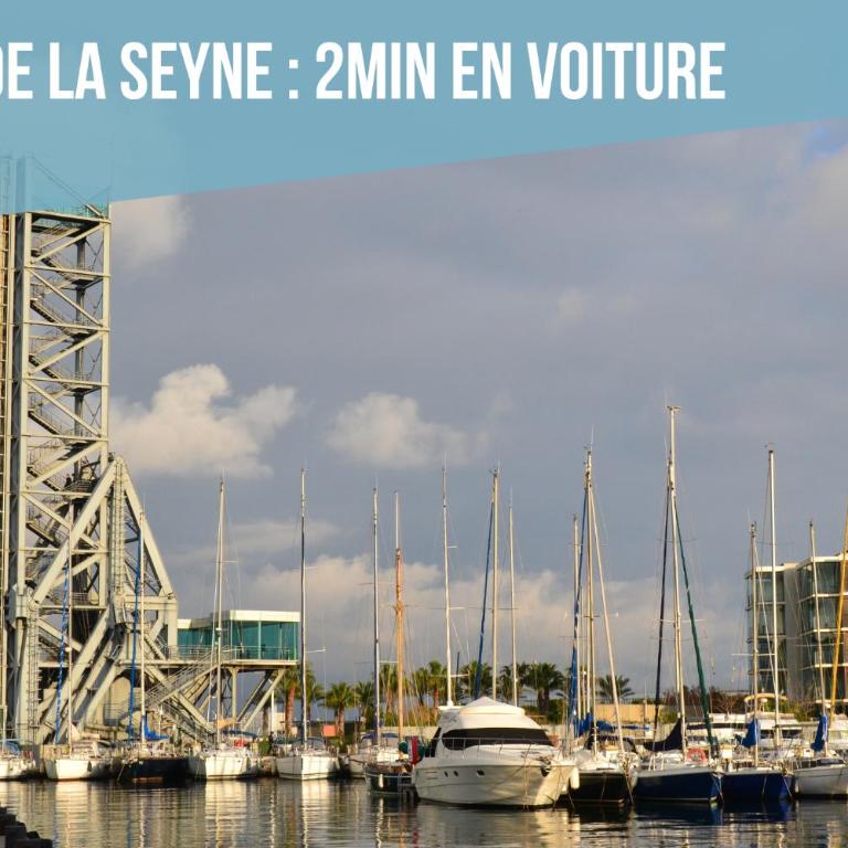 Le Garibaldi 2 - OFFRE SPÉCIALE LANCEMENT - Idéal Couple en Quête d'un Pied à Terre Confort - Animaux Acceptés - 5min à pied du Port - CENTRE VILLE - Commerces - Plage 10min en voiture - WIFI HD - One-Bedroom Superior Apartment - 21