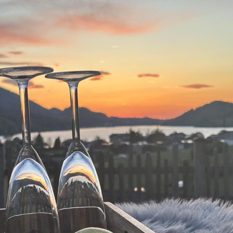 Pension Stöllinger mit Traumausblick - Chambre Double – Vue sur Lac - 1