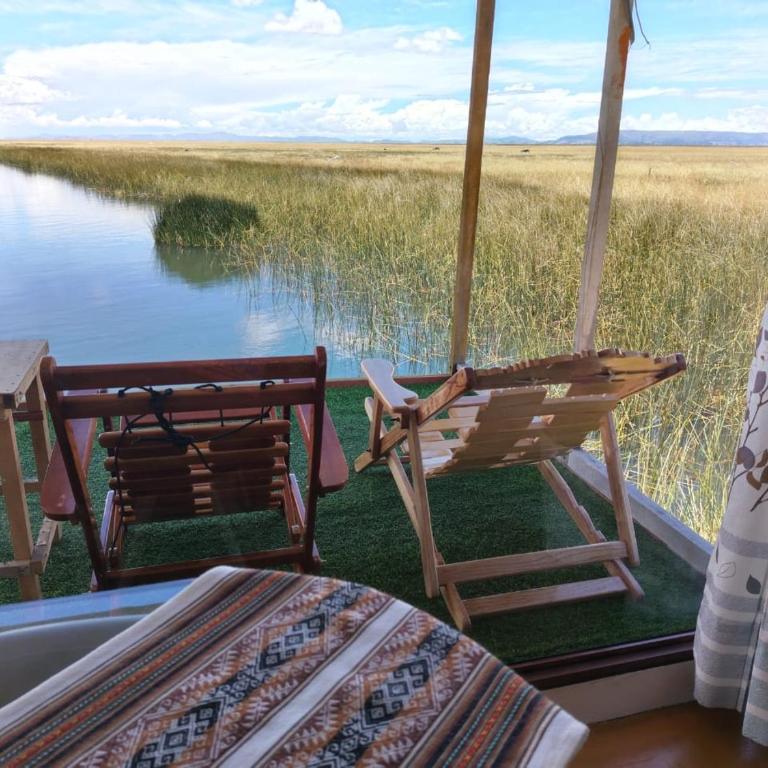 Habitaciones de Mery Titicaca - Suite con vistas al lago - 4