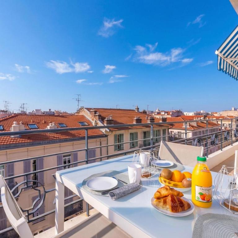 Rooftop At Palais De La Buffa - Happy Rentals - Appartement avec Terrasse - 20