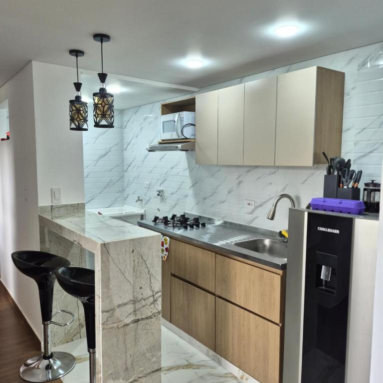 Nuevo y moderno Apto con Vista al lago Sochagota - Apartamento de 3 dormitorios - 15