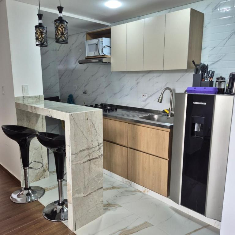 Nuevo y moderno Apto con Vista al lago Sochagota - Apartamento de 3 dormitorios - 5