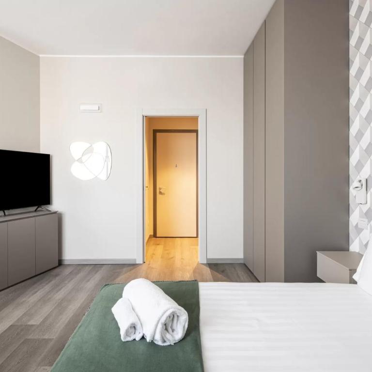 DHOME Pantano - Velasca Tower Apartments - Appartamento Monolocale con 1 Letto Matrimoniale - 2