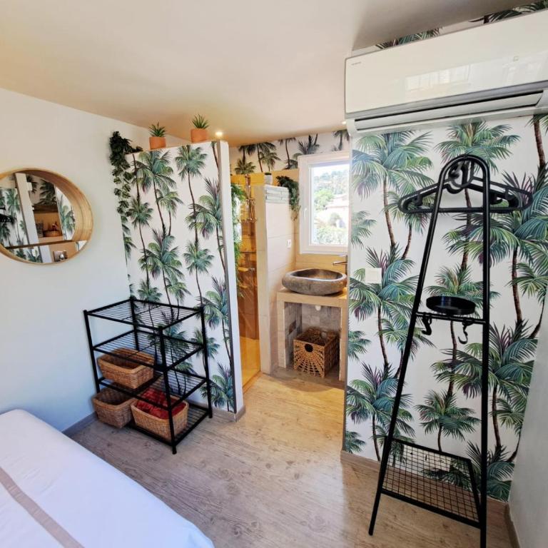 Perle du Pradon Terrasse vue mer, nuit étoilée et jacuzzi - Appartement 1 Chambre - 14
