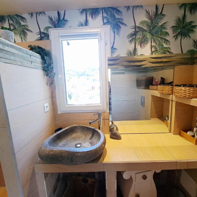 Perle du Pradon Terrasse vue mer, nuit étoilée et jacuzzi - Appartement 1 Chambre - 13
