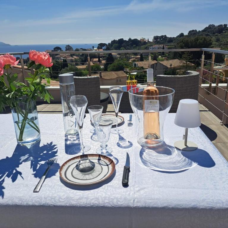 Perle du Pradon Terrasse vue mer, nuit étoilée et jacuzzi - Appartement 1 Chambre - 25