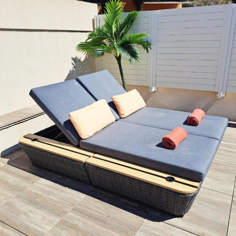 Perle du Pradon Terrasse vue mer, nuit étoilée et jacuzzi - Appartement 1 Chambre - 8