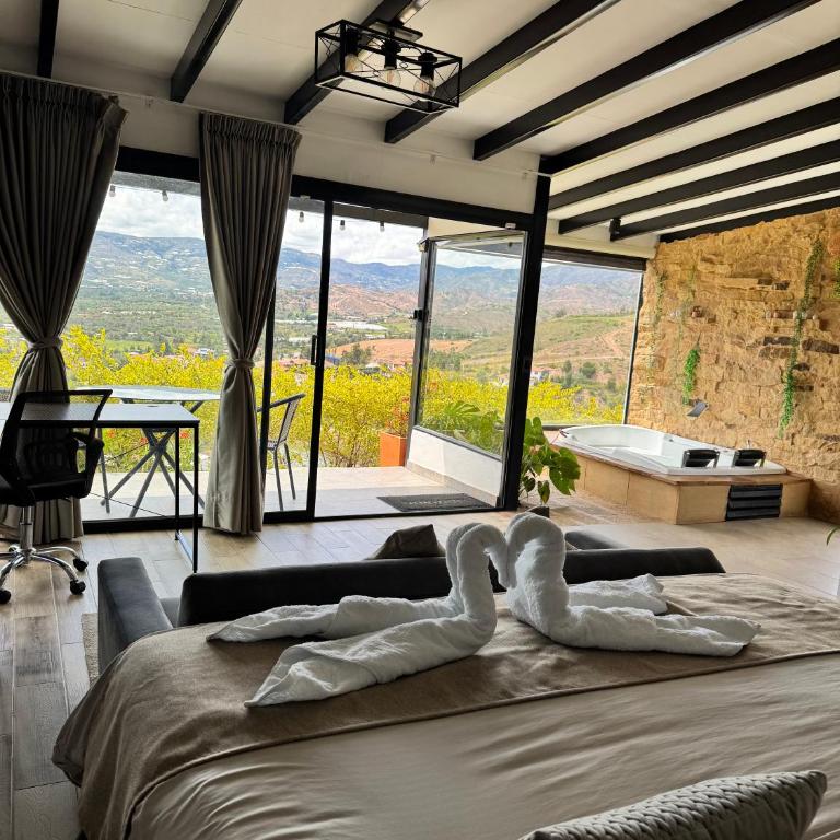 Glamping La Luna Mirador Jarana Villa de Leyva - King Room - 1
