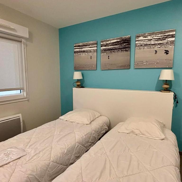 Appartement neuf en bord de mer pour 6 pers, balcon, piscine, jacuzzi, parking, animaux admis - FR-1-194-233 - Appartement - 7
