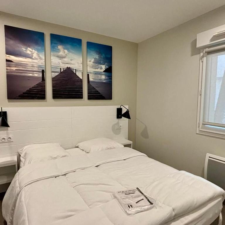 Appartement neuf en bord de mer pour 6 pers, balcon, piscine, jacuzzi, parking, animaux admis - FR-1-194-233 - Appartement - 10