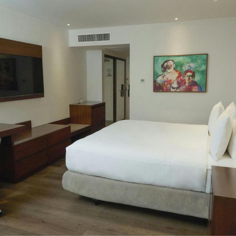 Los Tajibos, Santa Cruz de la Sierra, a Tribute Portfolio Hotel - Habitación Executive con cama extragrande, balcón y vistas al jardín - 2