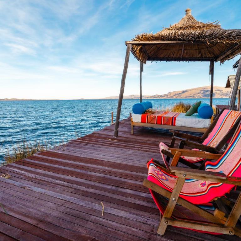 Uros Titicaca Lodge Puno - Double or Twin Room with Lake View - 11