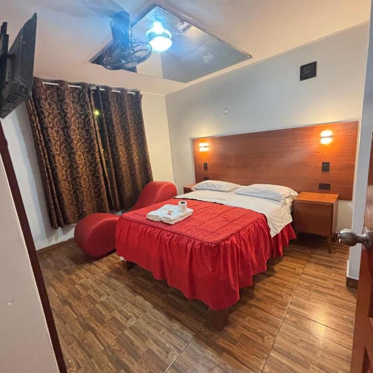 Hostal Jara - Habitación Estándar - 1 cama grande - 4