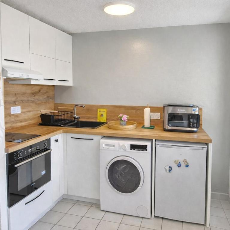 L Escale des Élysées - 4 pers avec parking clim - Appartement 2 Chambres - 6