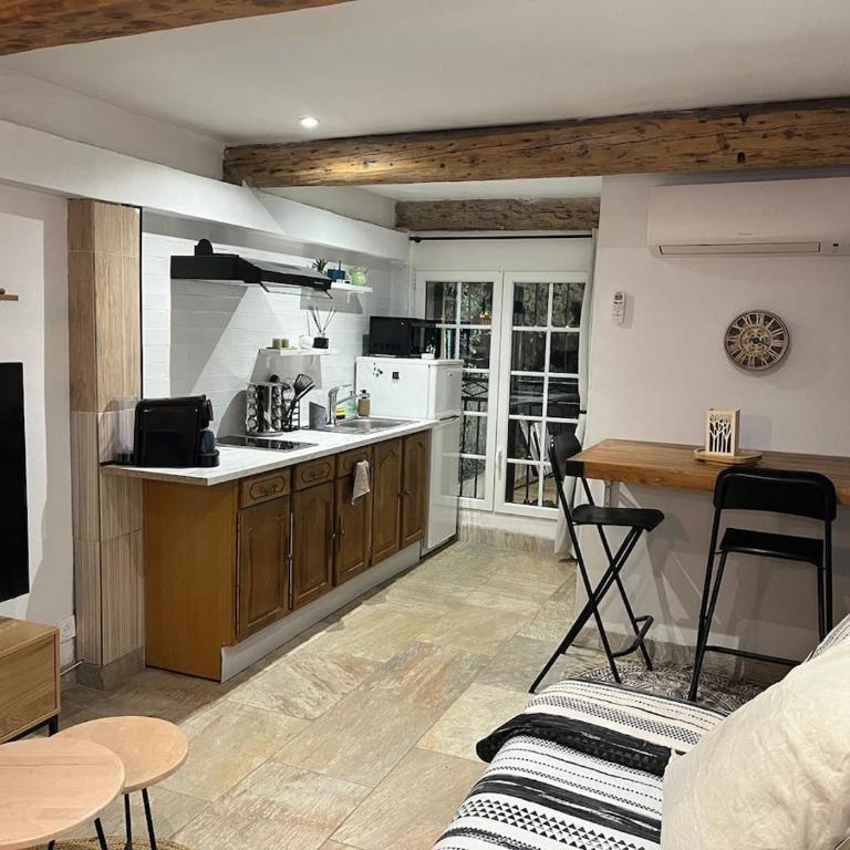 Studio avec double terrasse Roquefort les Pins - Studio - 11