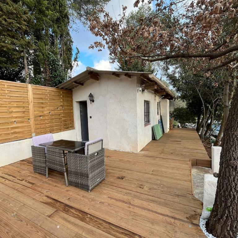 Studio avec double terrasse Roquefort les Pins - Studio - 17