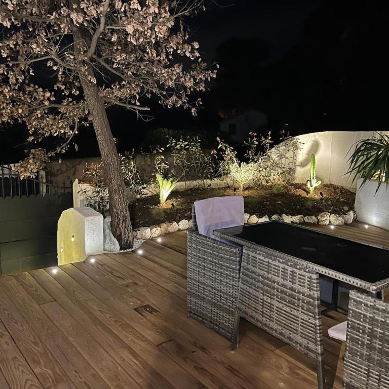 Studio avec double terrasse Roquefort les Pins - Studio - 20