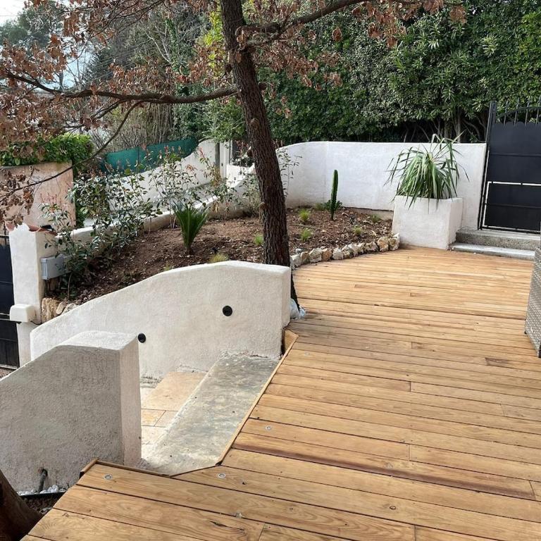 Studio avec double terrasse Roquefort les Pins - Studio - 21