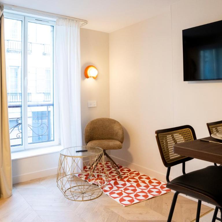 Studio Rénové Haut de Gamme - Hypercentre Caen - Appartement 1 Chambre - 28