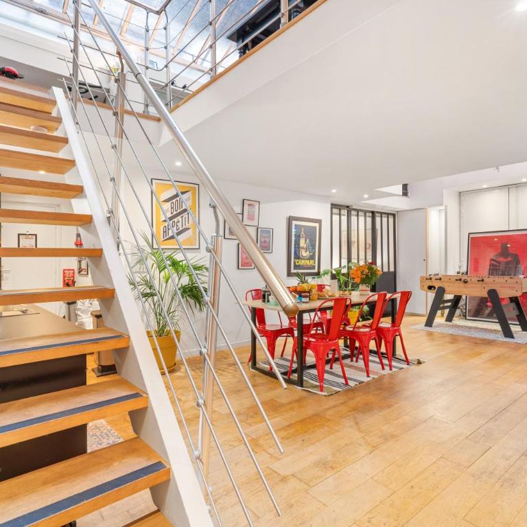 Spacious & Bright Loft Central Paris - Appartement 3 Chambres - 8