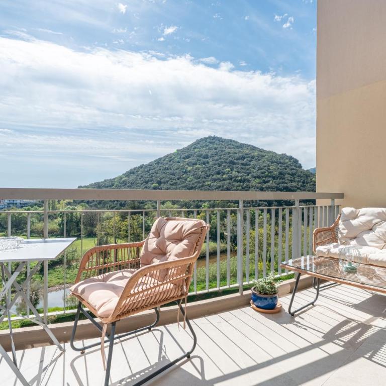Appartement luxe vue mer et collines avec piscine - Apartamento de 1 dormitorio - 7