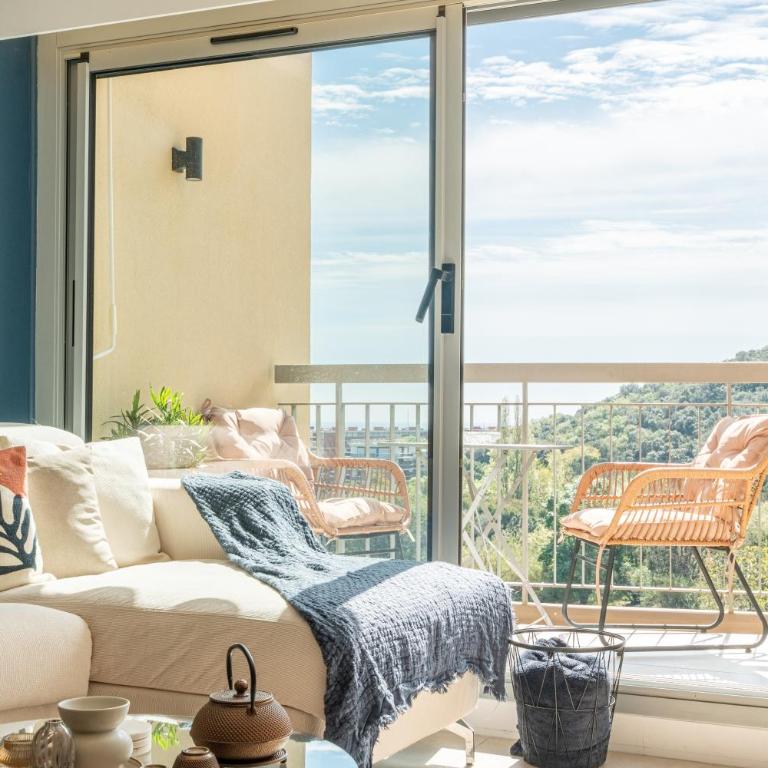 Appartement luxe vue mer et collines avec piscine - Apartamento de 1 dormitorio - 12
