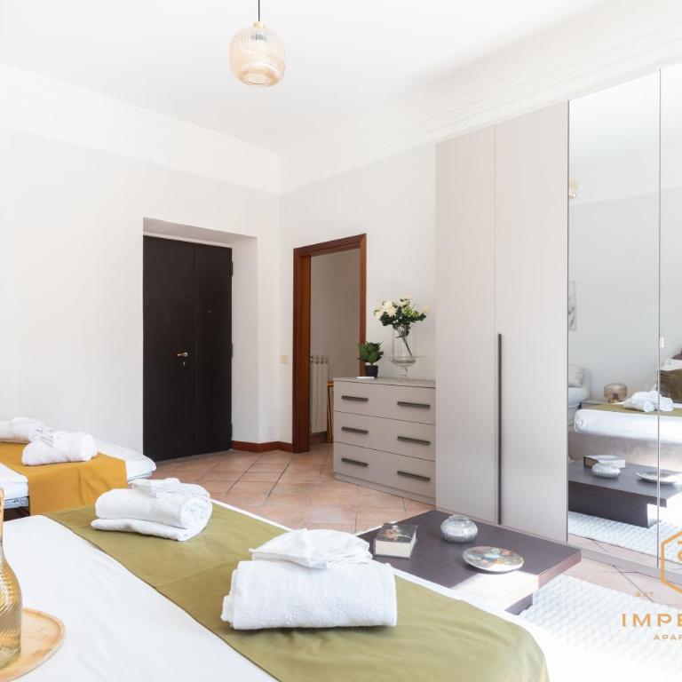 Imperium Luxury Flat - 12Pax, 4 BDRM, 8 min Metro, City Center, A-C - Appartamento Deluxe con 4 Camere da Letto - 17