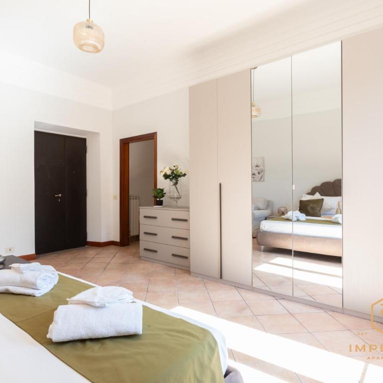 Imperium Luxury Flat - 12Pax, 4 BDRM, 8 min Metro, City Center, A-C - Appartamento Deluxe con 4 Camere da Letto - 15