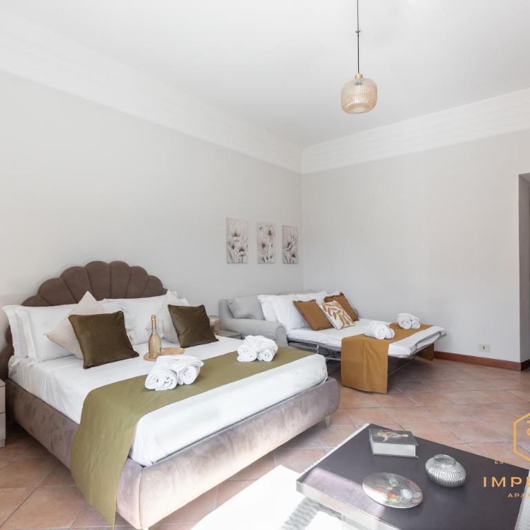 Imperium Luxury Flat - 12Pax, 4 BDRM, 8 min Metro, City Center, A-C - Appartamento Deluxe con 4 Camere da Letto - 13