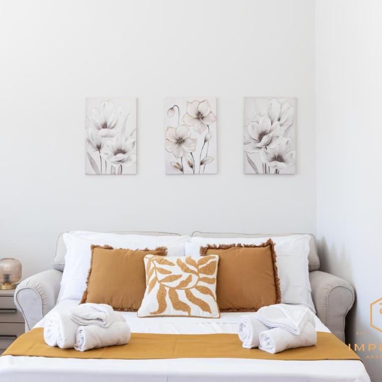 Imperium Luxury Flat - 12Pax, 4 BDRM, 8 min Metro, City Center, A-C - Appartamento Deluxe con 4 Camere da Letto - 14
