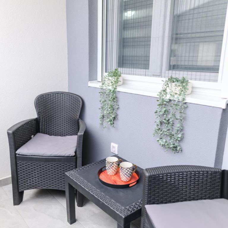 Apartmani LORENA Sokobanja, nedaleko od akvaparka - One-Bedroom Apartment with Balcony and City View - 13