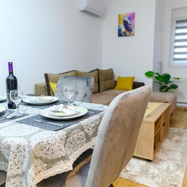 Apartmani LORENA Sokobanja, nedaleko od akvaparka - One-Bedroom Apartment with Balcony and City View - 29