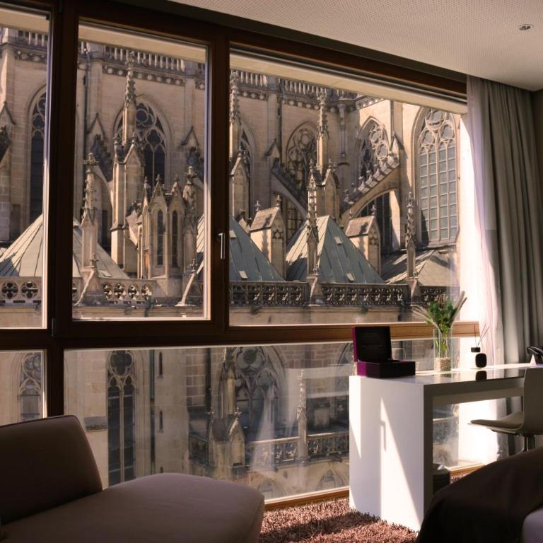 Hotel Am Domplatz - Adult Only - Business Doppelzimmer mit Blick auf den Dom - 1