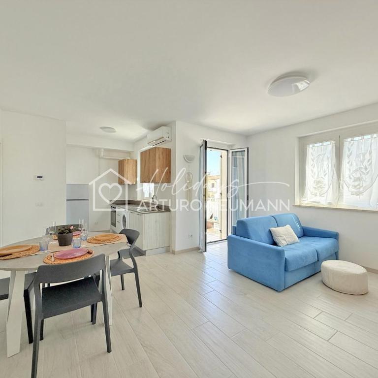 883 - Appartamento trilocale a SIROLO ben arredato con ARIA CONDIZIONATA - SPIAGGIA WHITE BEACH CLUB OMAGGIO dal lun al ven FINO AL 02-08 - Apartamento de 2 dormitorios - 1