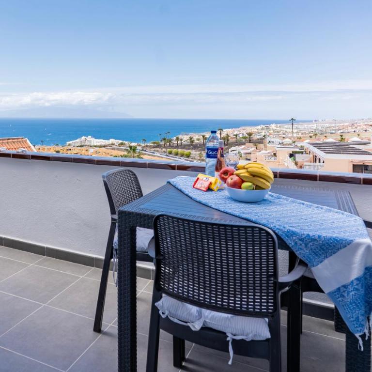 Luminoso apartamento con terraza, vistas al mar y aire acondicionado - Apartamento de 1 dormitorio - 1