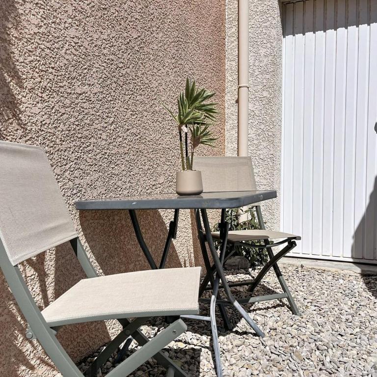 L Écrin du Sud 2ch clim wifi terrasse jardin - Maison 2 Chambres - 2
