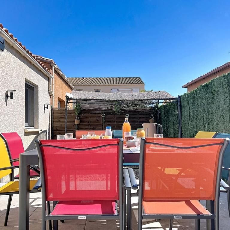 L Écrin du Sud 2ch clim wifi terrasse jardin - Maison 2 Chambres - 28