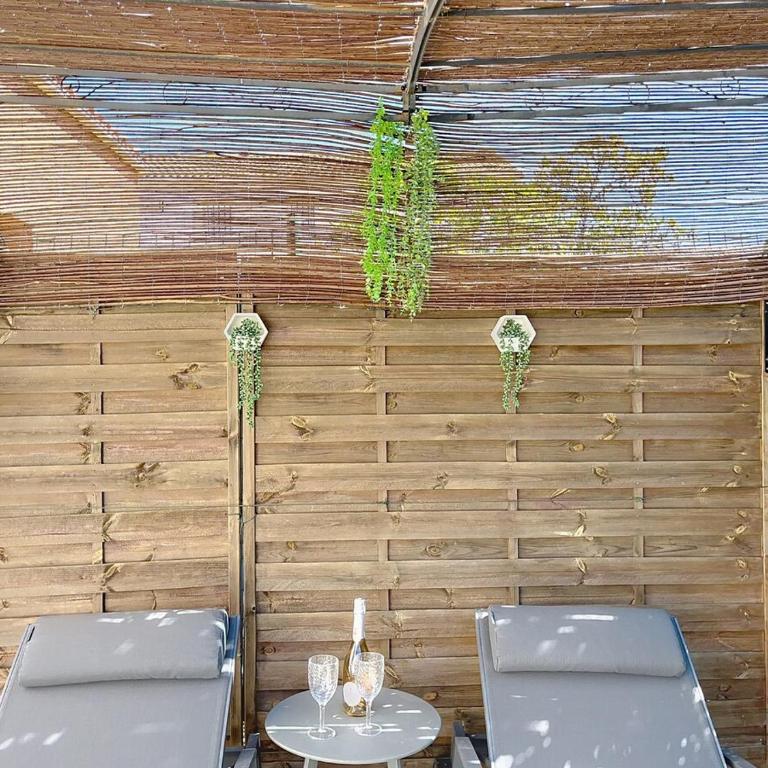 L Écrin du Sud 2ch clim wifi terrasse jardin - Maison 2 Chambres - 47