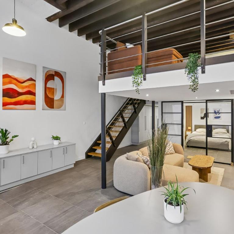 Luxieux Loft 126m2 - Spacieux et Lumineux, Lyon 6ème - Apartment mit 2 Schlafzimmern - 3